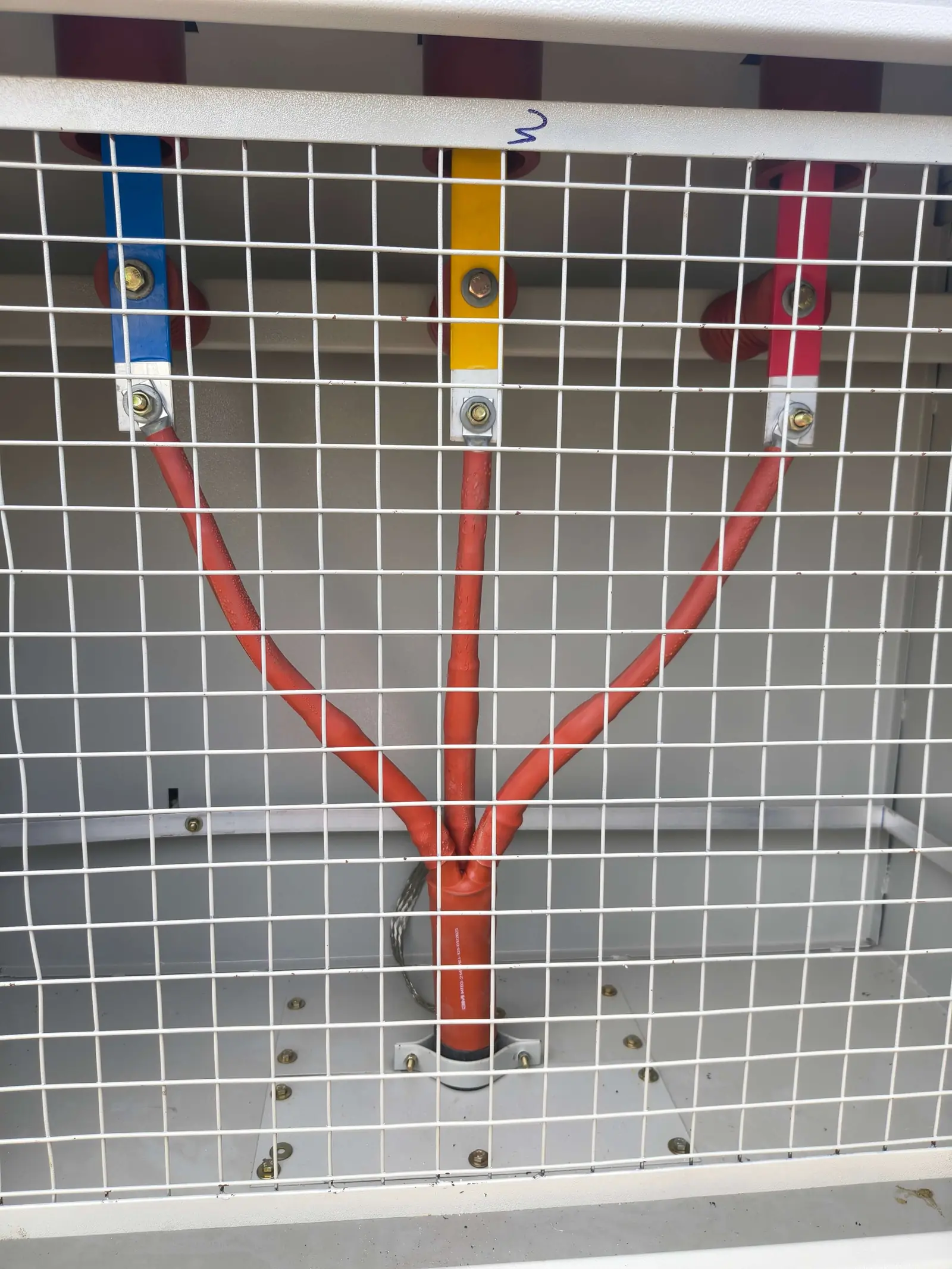 3-phase cable termination work
