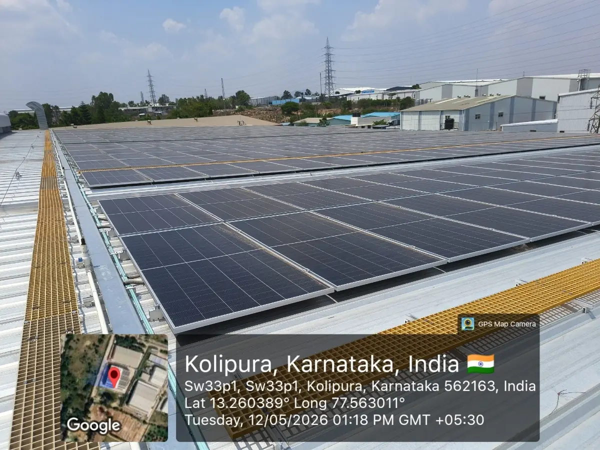 Solar Panels Installation at Kolipura